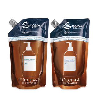 Eco-Refil Shampoo e Condicionador Purificante Aromacologia